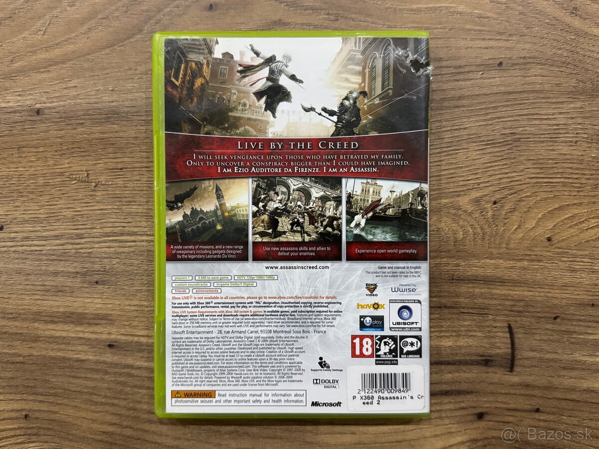 Hra XBOX 360 - Assassin’s Creed 2 - 2