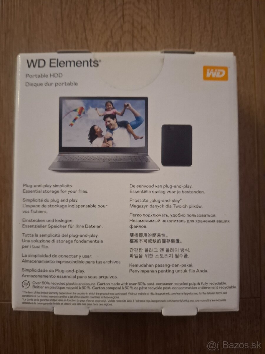 Externy disk WD Elements - 2