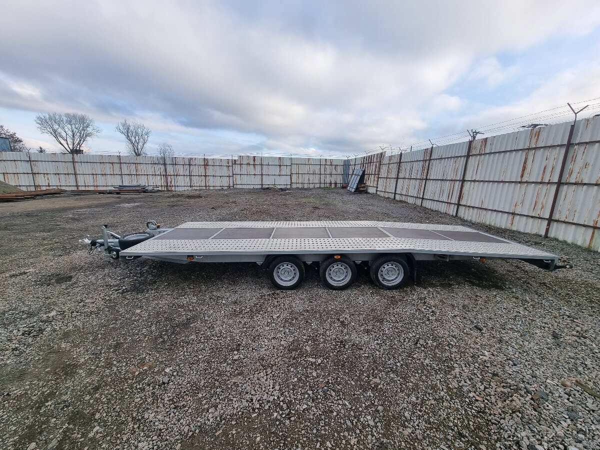 Predam autoprepravnik 6x2m 3500kg 3-napravy DPH - [ - - 2