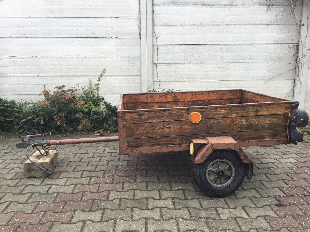 PRÍVESNÝ VOZÍK AK-2 - 2