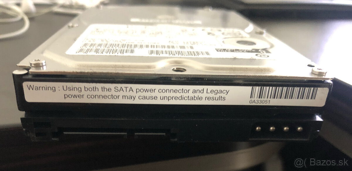 500GB - Hitachi Hard disk - 3.5" SATA - 2