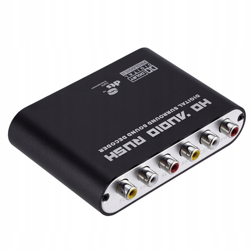 Dekodér OPTICAL TOSLINK SPDIF 5.1 ANALOG AC3/DTS - 2