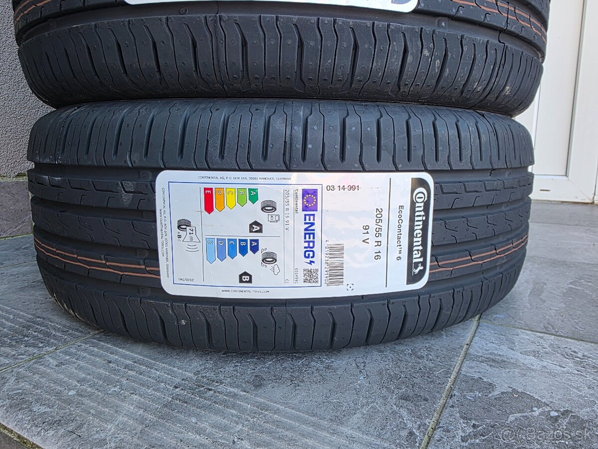 Letne pneumatiky 205/55 r16 dot2025 - 2