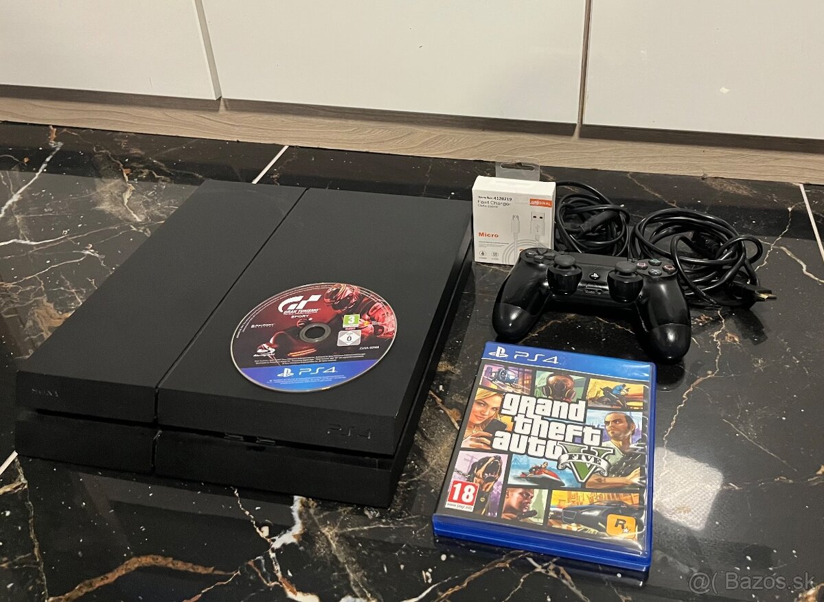 Predám PlayStation 4 (PS4) vo výbornom / TOP stave, plne fun - 2
