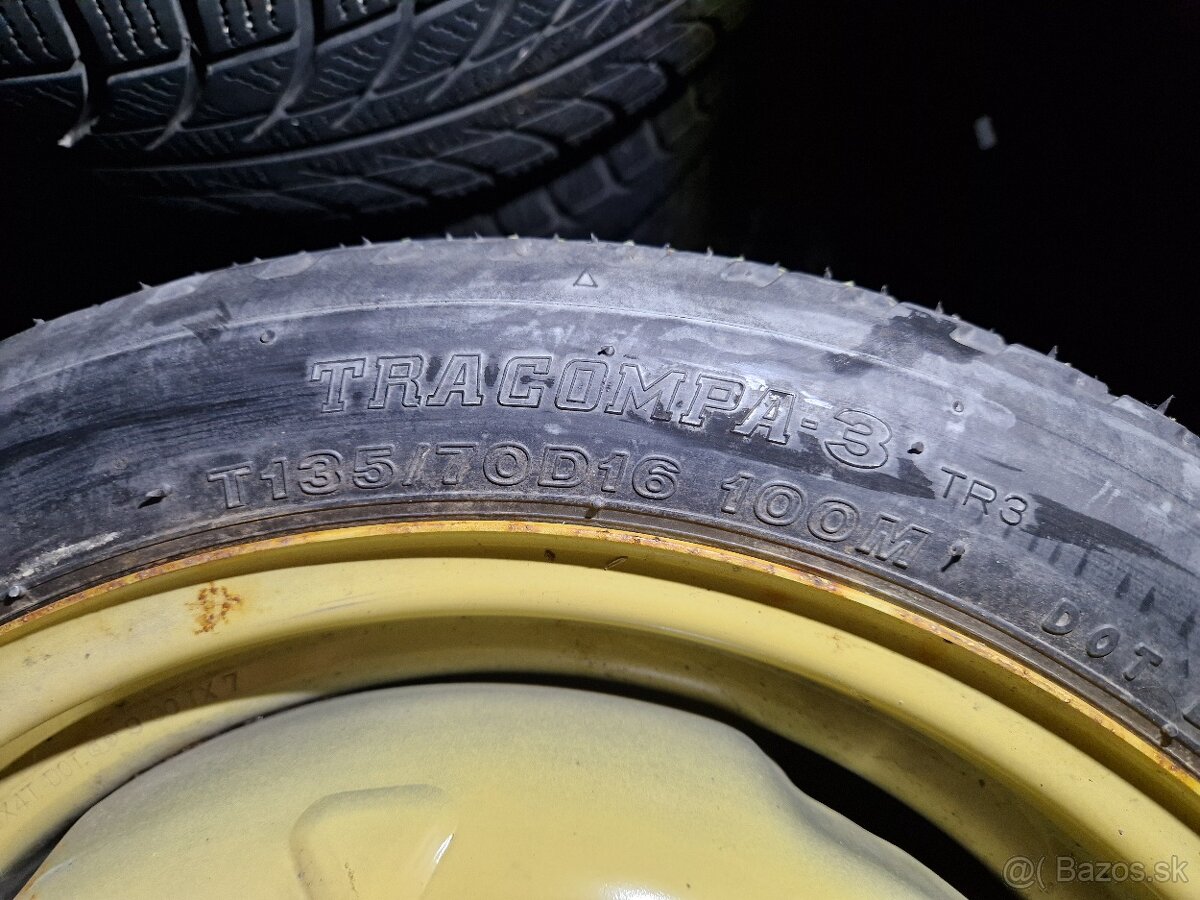 Dojazdové koleso TOYOTA / rezerva 5x100 , 16" - 2