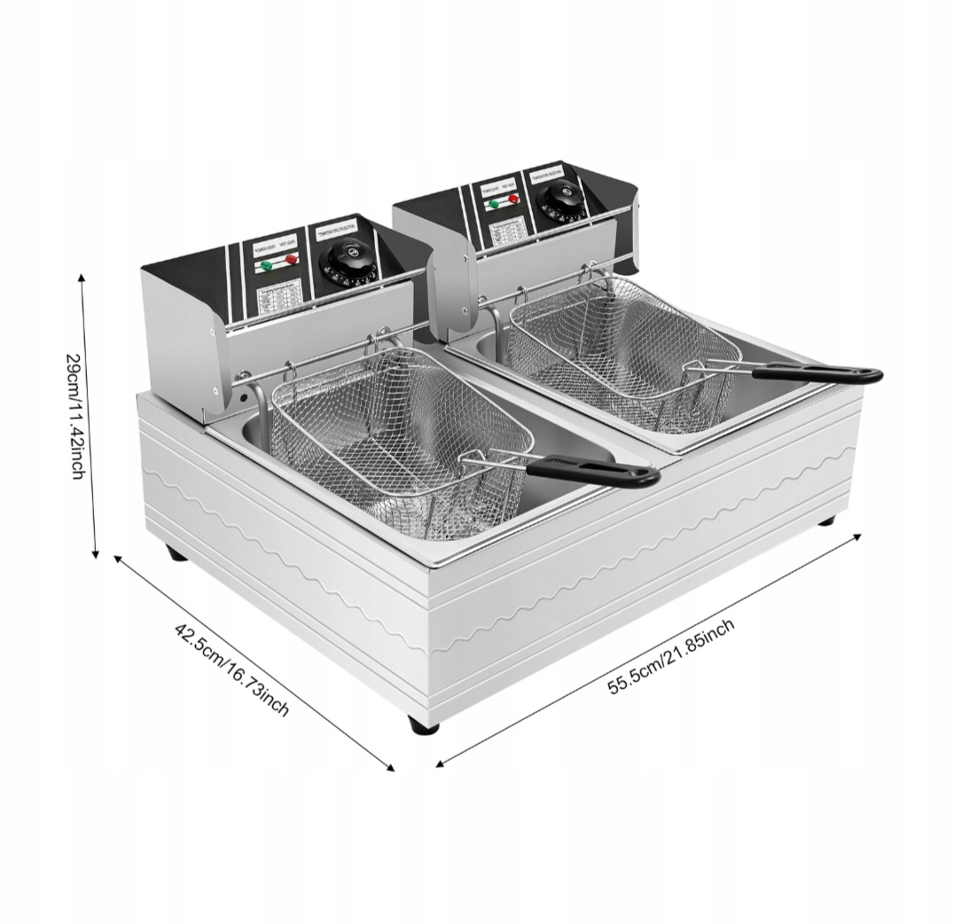 Nová Fritéza 2x6L - 2