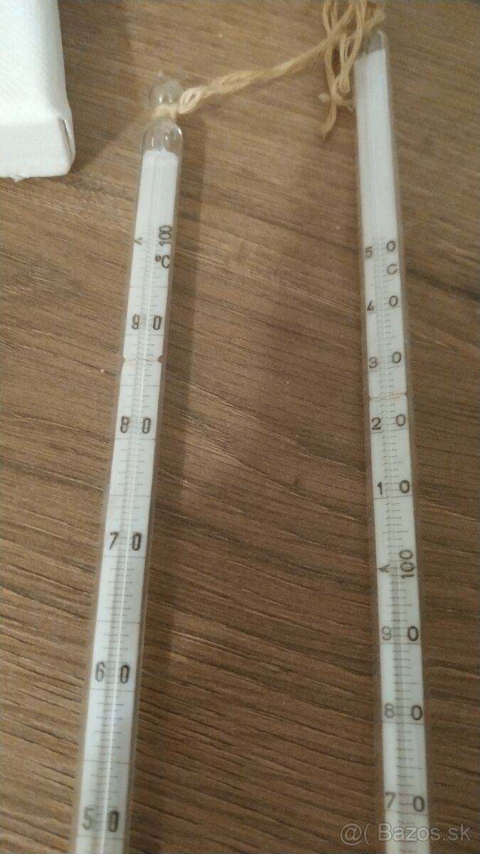 Predám ortuťové teplomery - 2