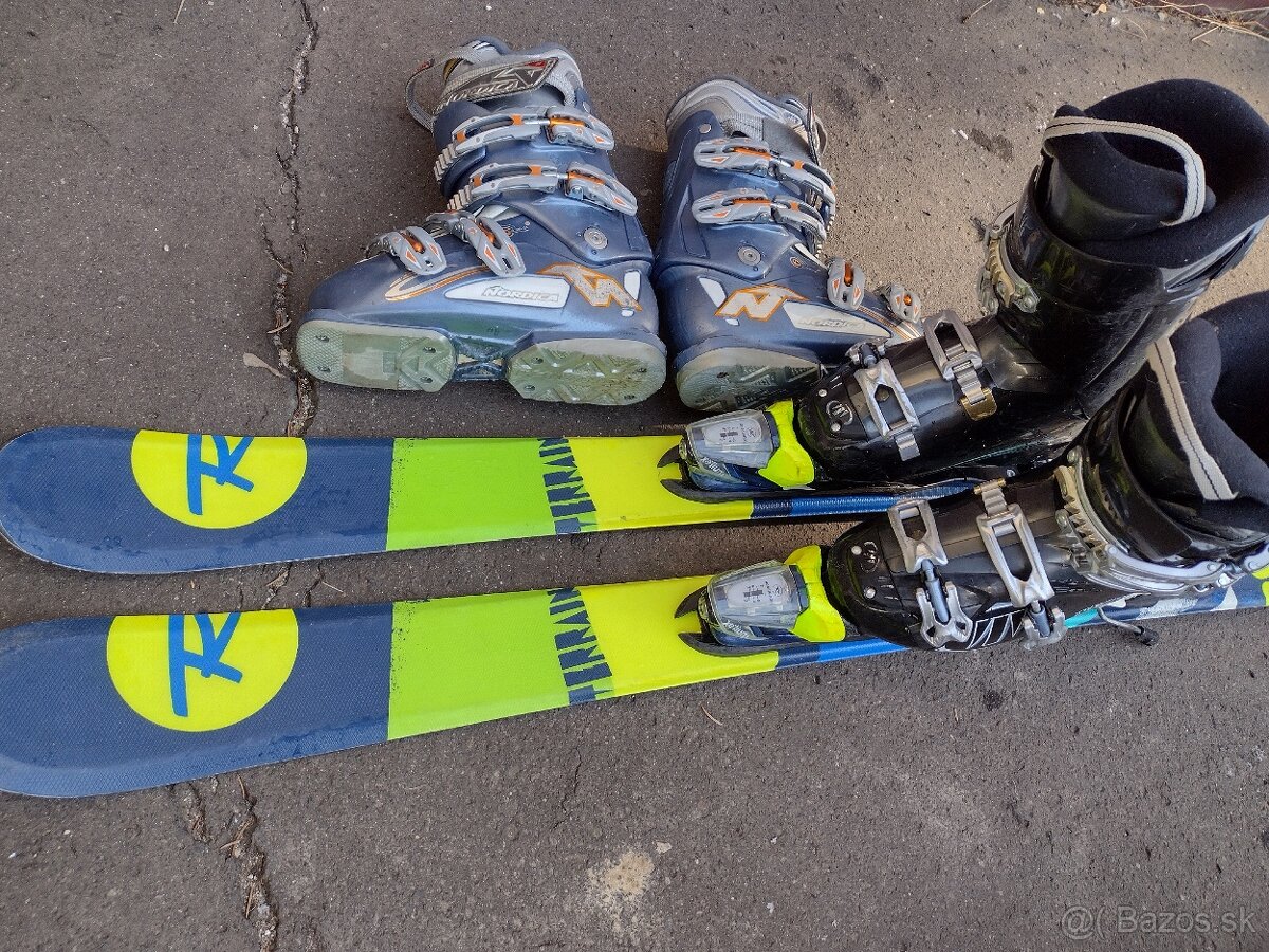 lyže 140cm,130cm - 2