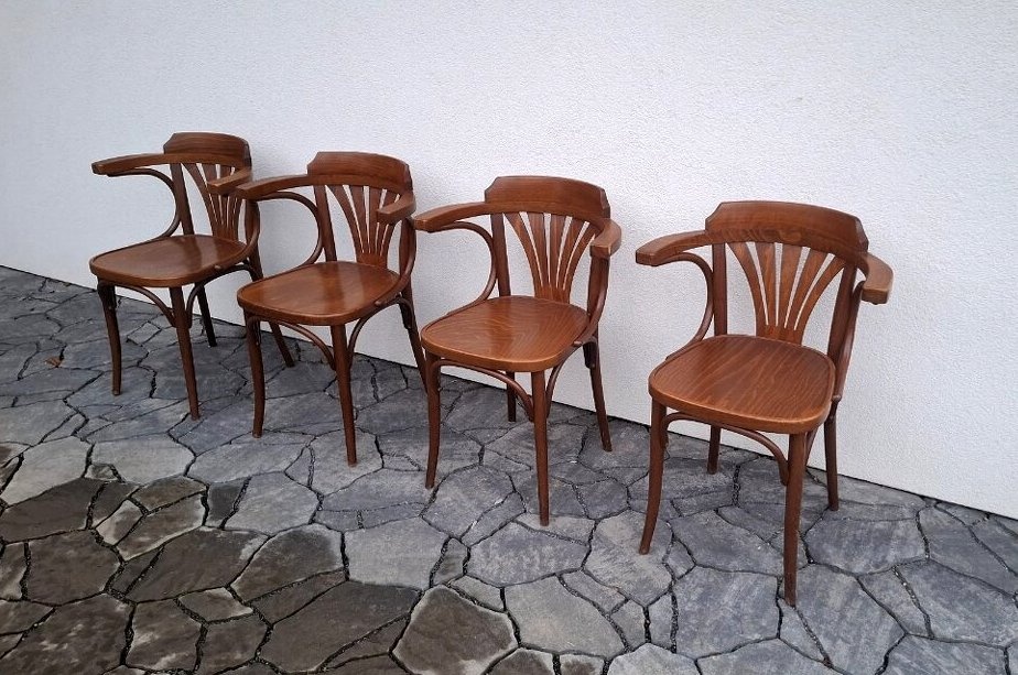 Jídelní stoličky TON č.24 - 4ks - 2