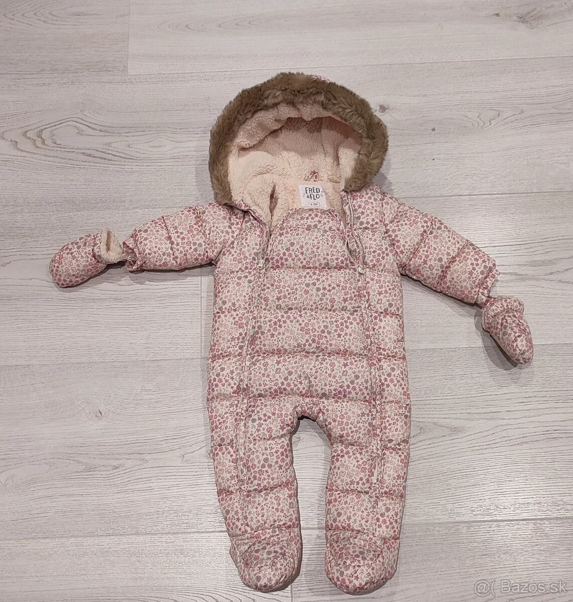 Detský zimný overal Fred & Flo 9-12M - 2