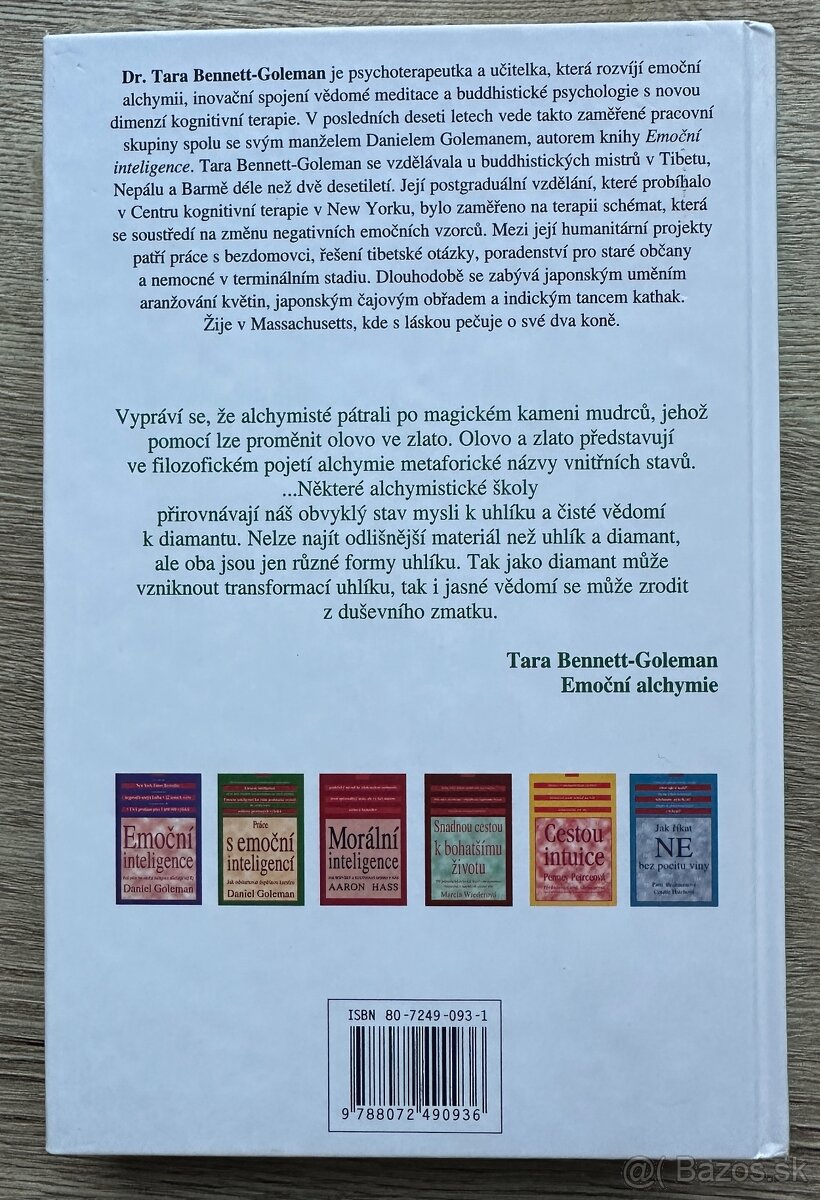 KNIHA Emoční alchymie za 3eur - 2