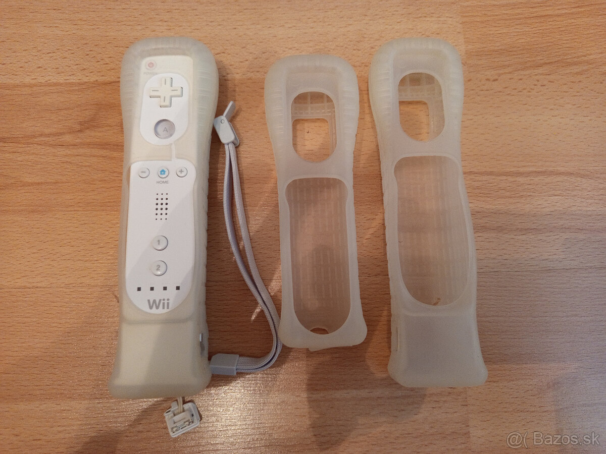 Nintendo Wii - ORIGINÁL ovládač NINTENDO+Motion Plus Adaptér - 2