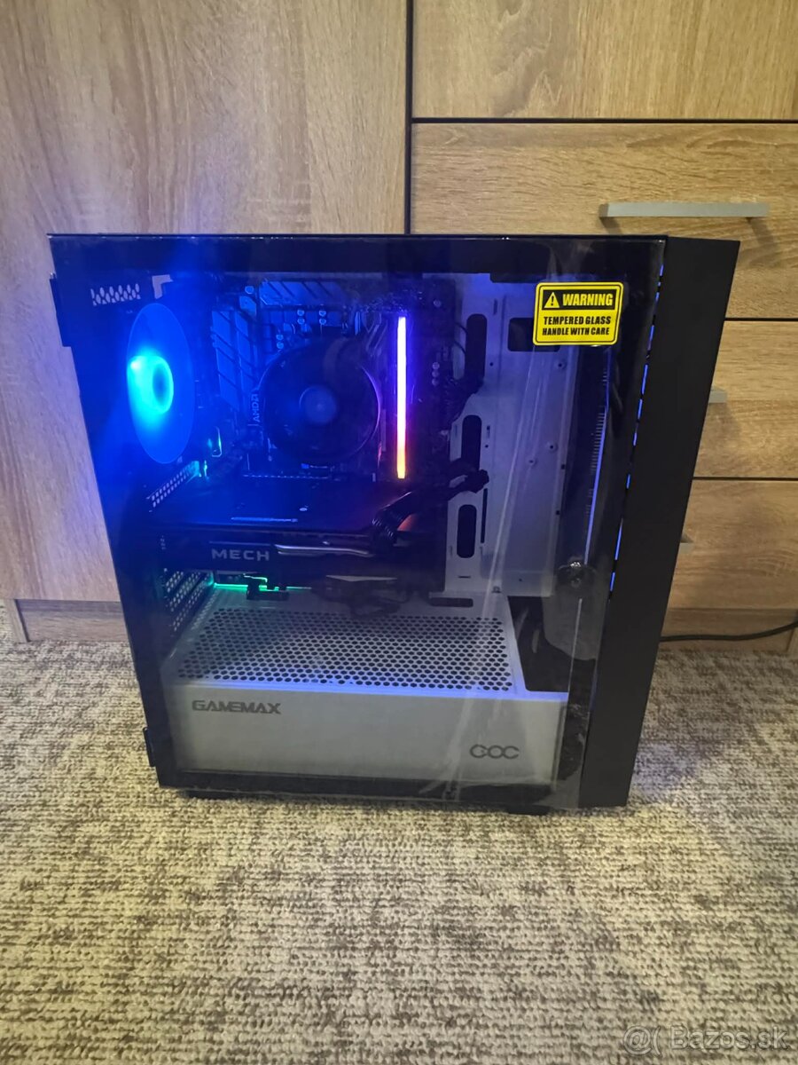 Herné PCčko Ryzen 5 3600/ RX 6650 XT/ 16GB/ 500gb NvMe - 2