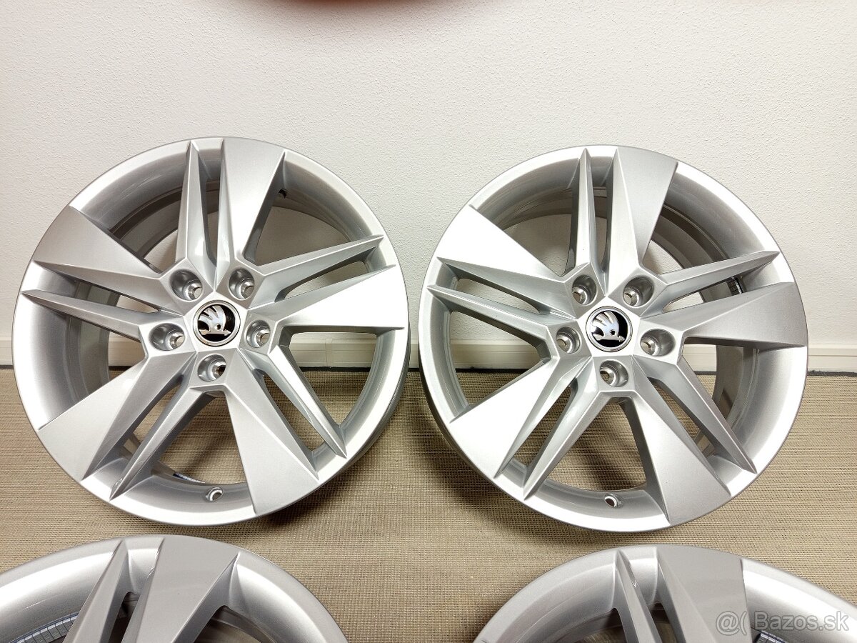 Alu Disky Škoda R17 5x112 Et41 6.5J Audi Volkswagen - 2
