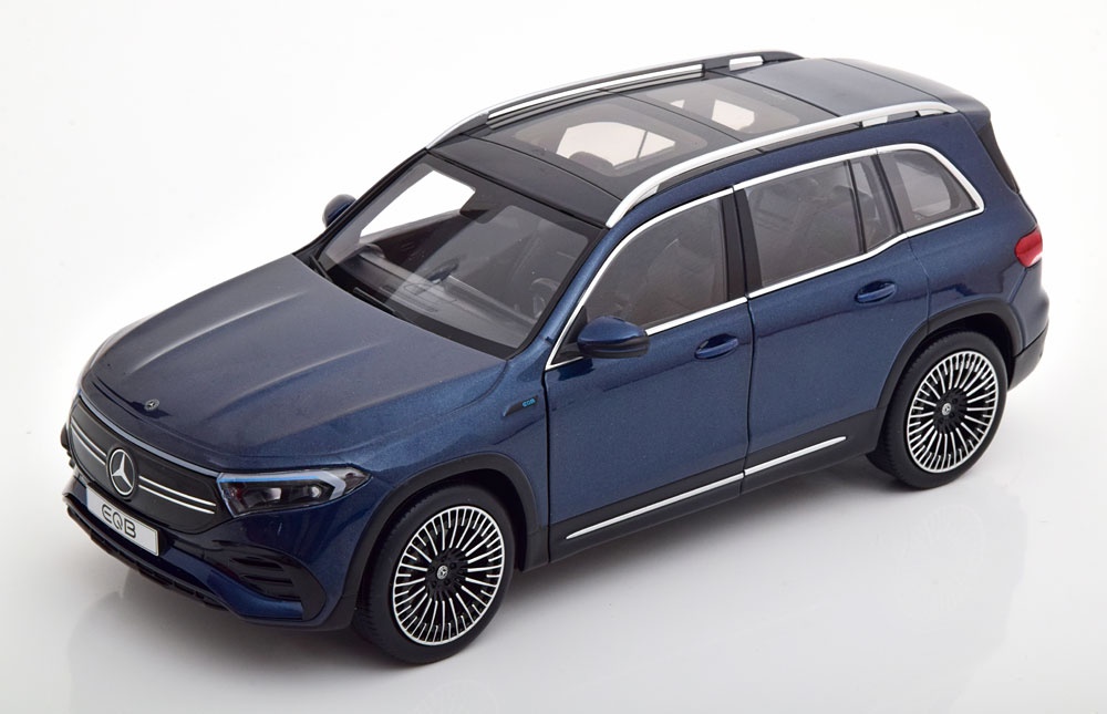 Mercedes-Benz EQB 2021 ( Blue metallic ) - 1:18 NZG - 2