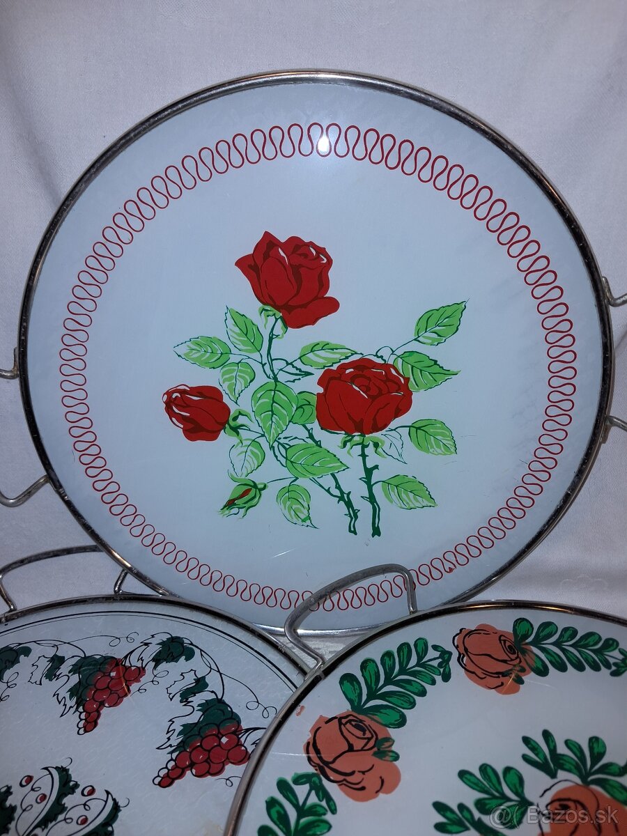 Retro podnosy s uškami - 2