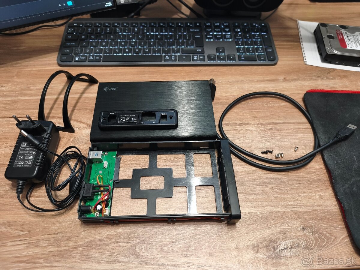 i-tec MySafe Advance Black 3.5" USB 3.0 – externý box na HD - 2