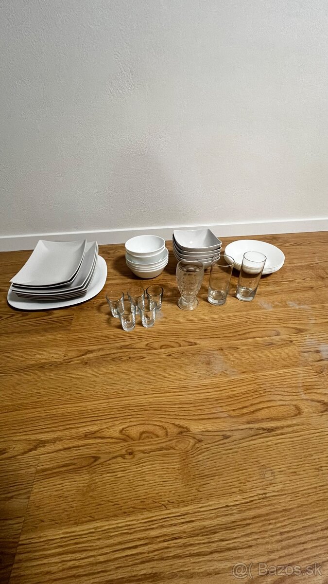 taniere, misky, pohare - 2