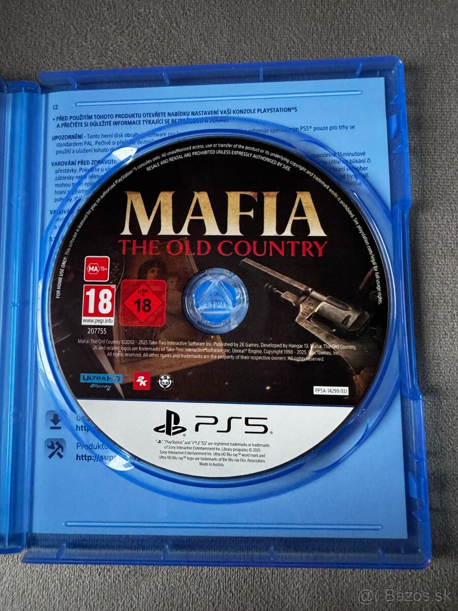 Mafia The Old Country PS5 - 2