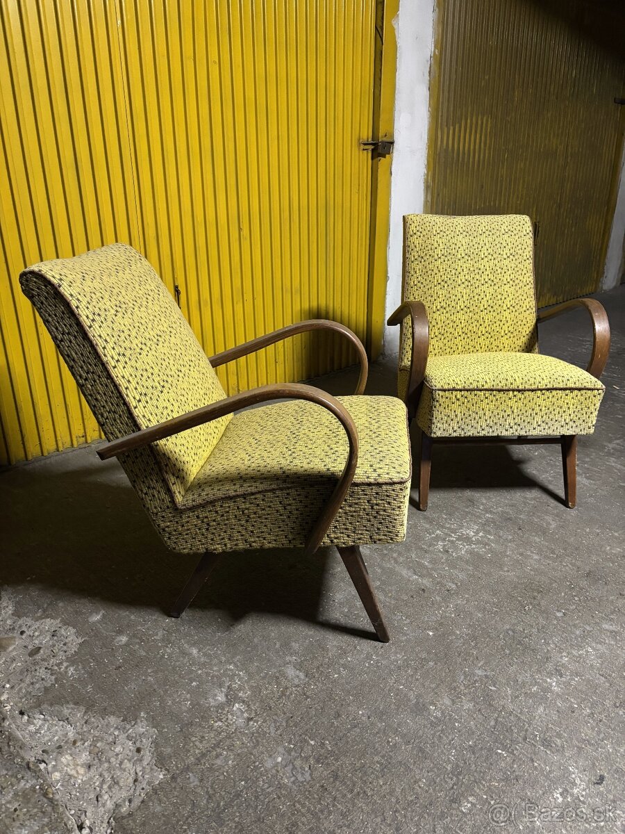 Retro kreslá halabala - 2