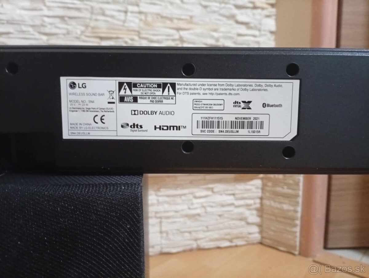 LG soundbar , subwoofer - 2