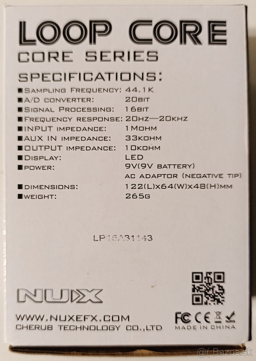PREDÁM - VYMENÍM LOOPER NUX LOOP CORE-STAV NOVÝ - 2