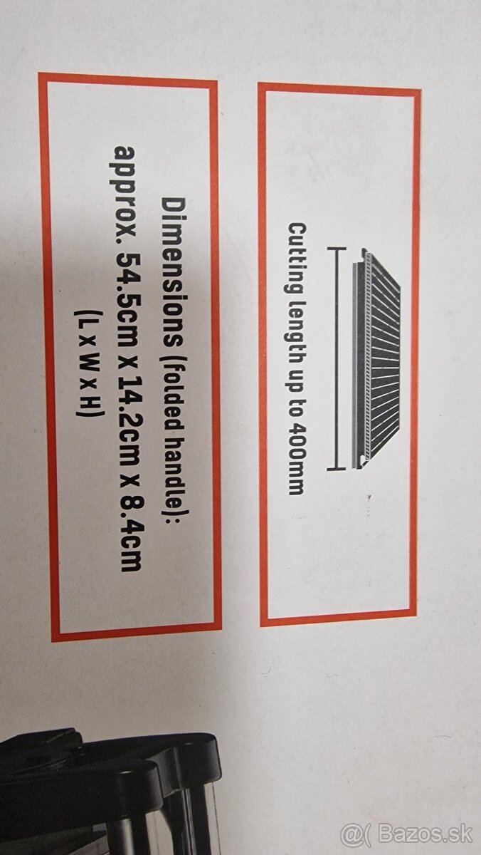 Parkside rezacka na dlažbu - 2