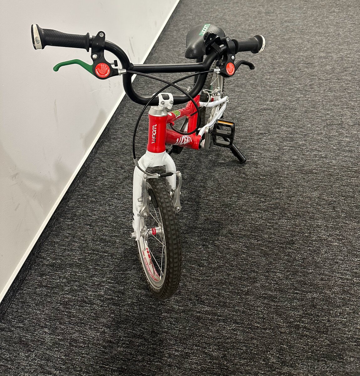 Woom 2 14'' cerveny detsky bicykel - 2
