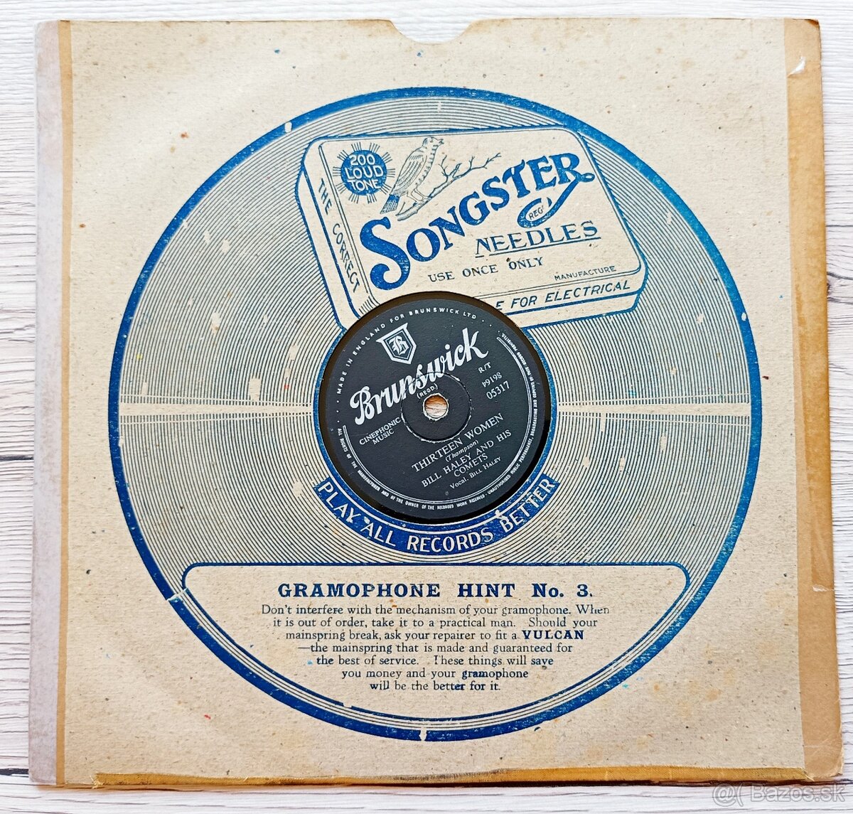 Bill Haley - "Rock Around the Clock" - šelak, 1955 - 2