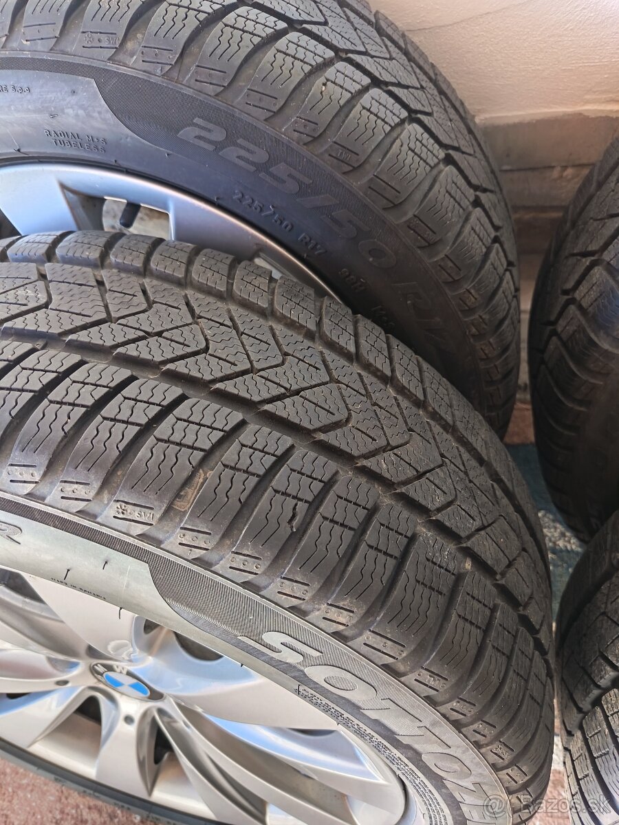 Pirelli 225/50/R17 Runflat + disky BMW X1 - 2