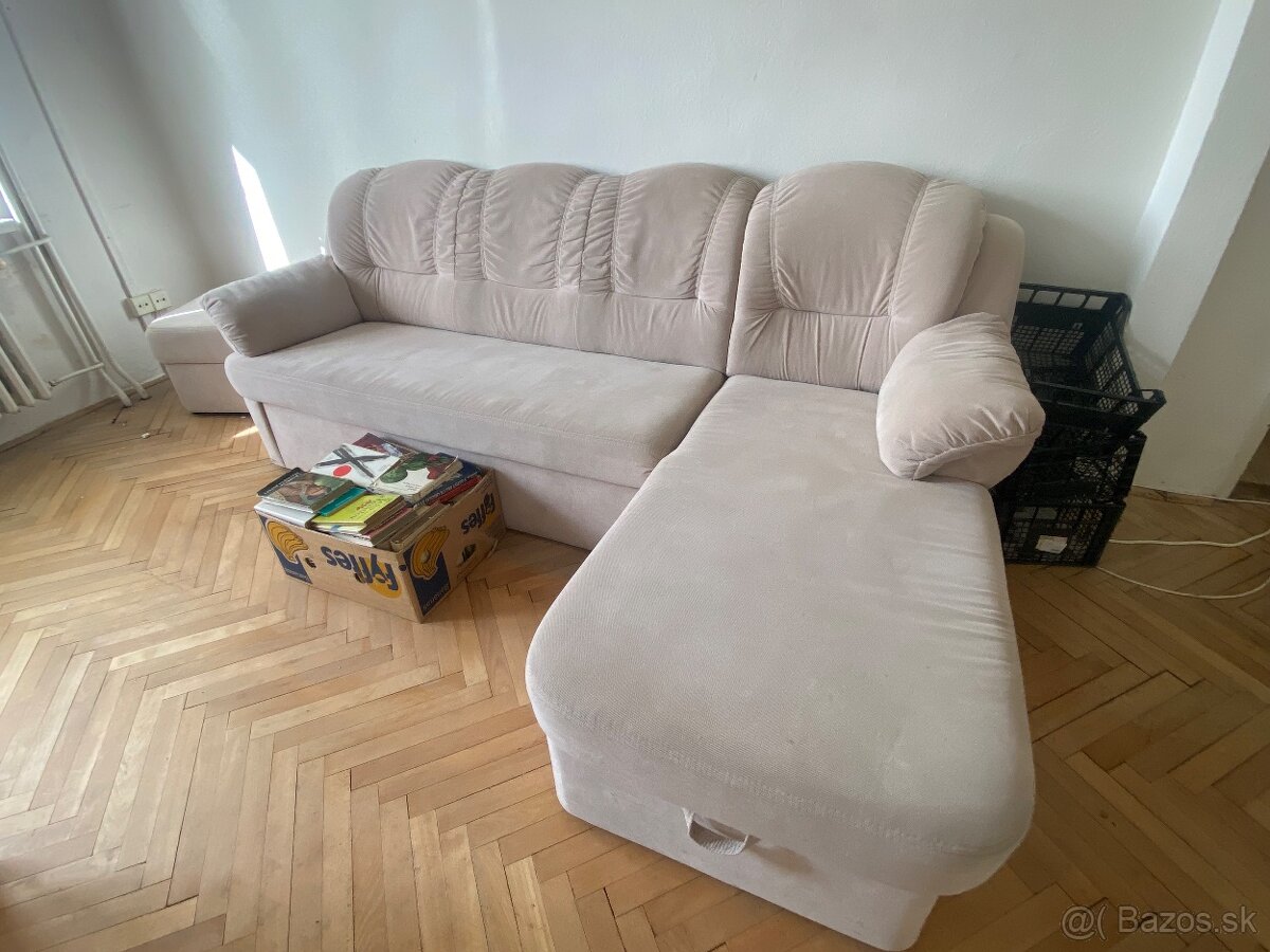 Sedačka rohová rozkladacia - 2