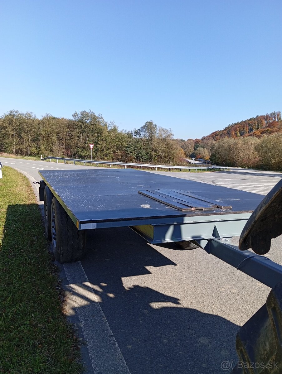 Predám tandemový príves , vlečka na balíky,pláto, vlečka - 2