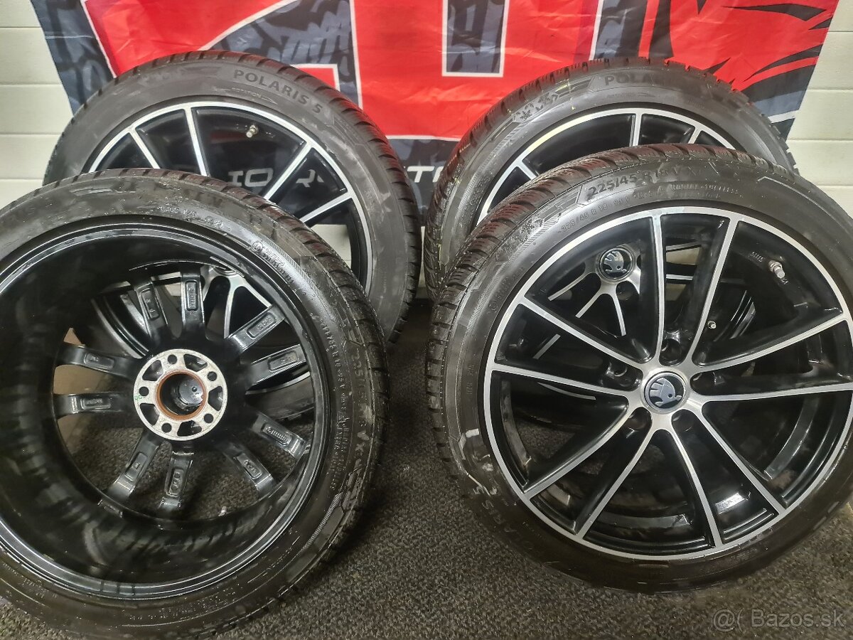 5X112 R18 DEZENT- ZIMNE PNEU 225/45 R18 - 2