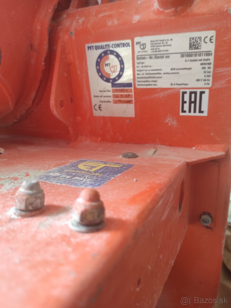 PFT G4 Smart omietaci stroj s vodným čerpadlom - 2