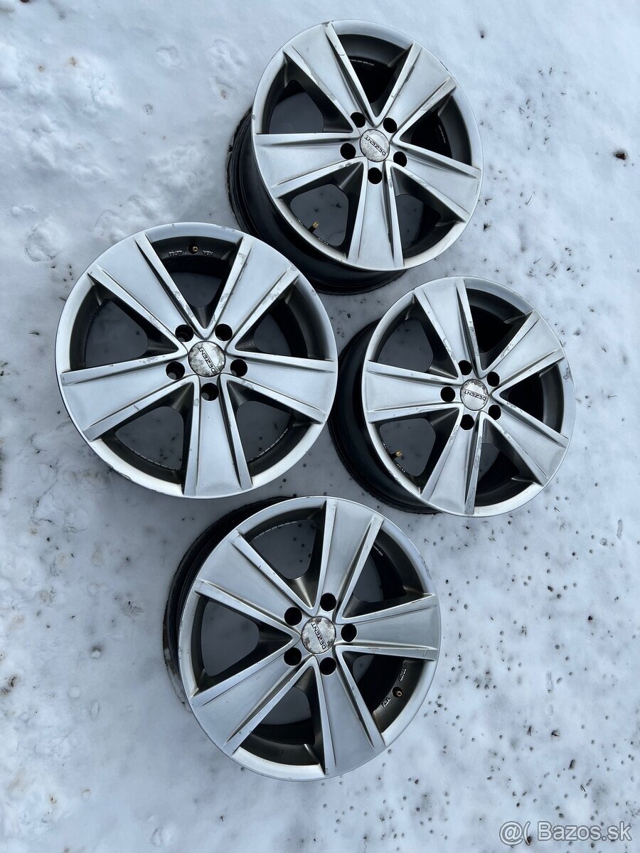 Alu hlinikove disky kolesá elektrony DEZENT 5x112 r17 - 2