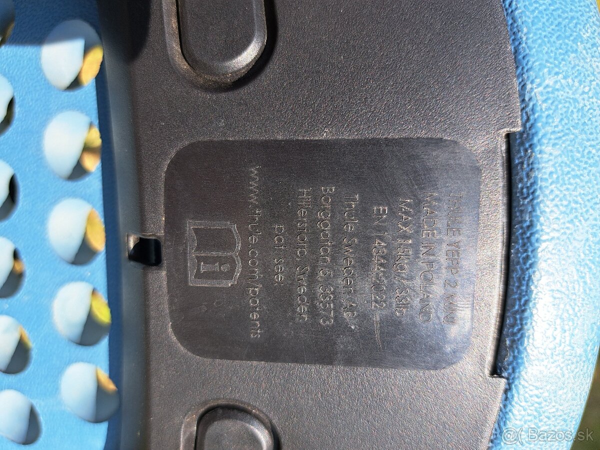 Predám cyklosedačku Thule - 2