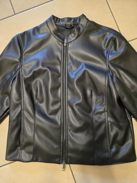 Koženková bunda vel.44 - 2