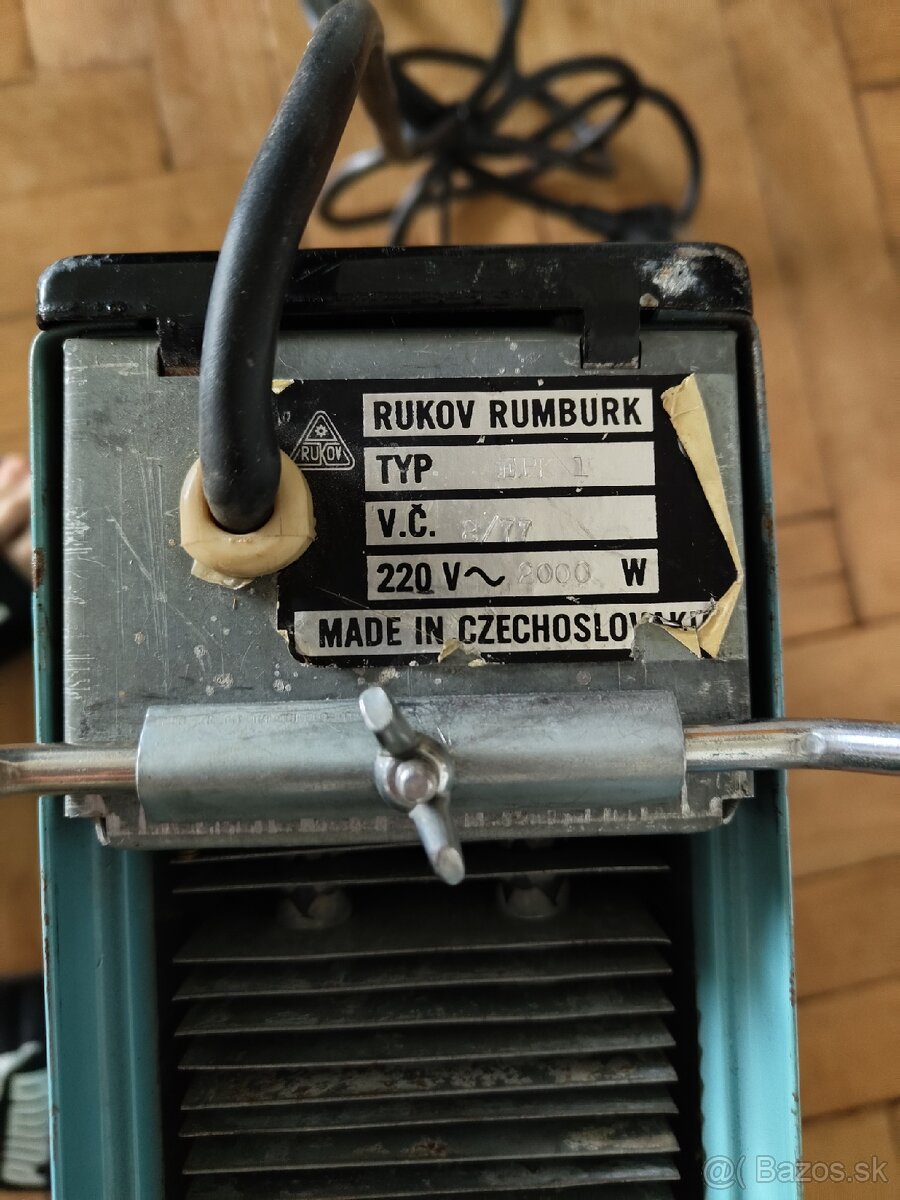 Rukov retro elektrický radiátor - 2