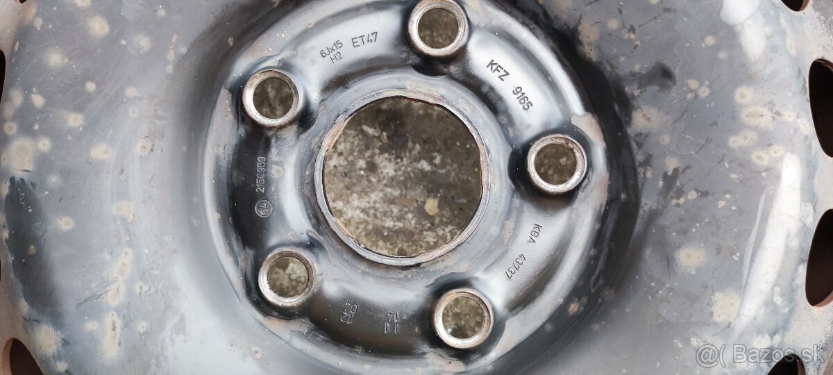 plechové disky so zimným obutím - 2