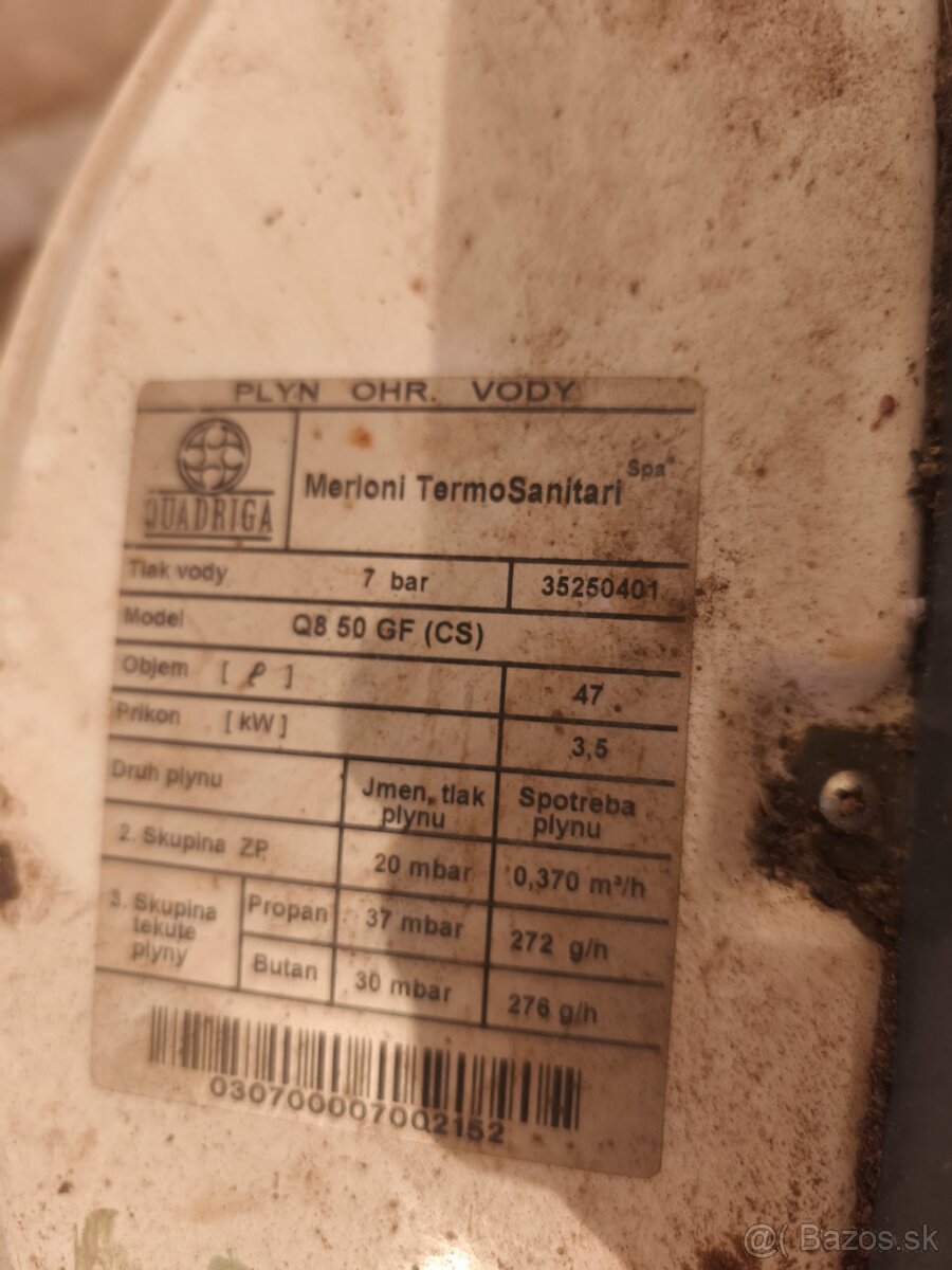 Plynový ohrievač - 2