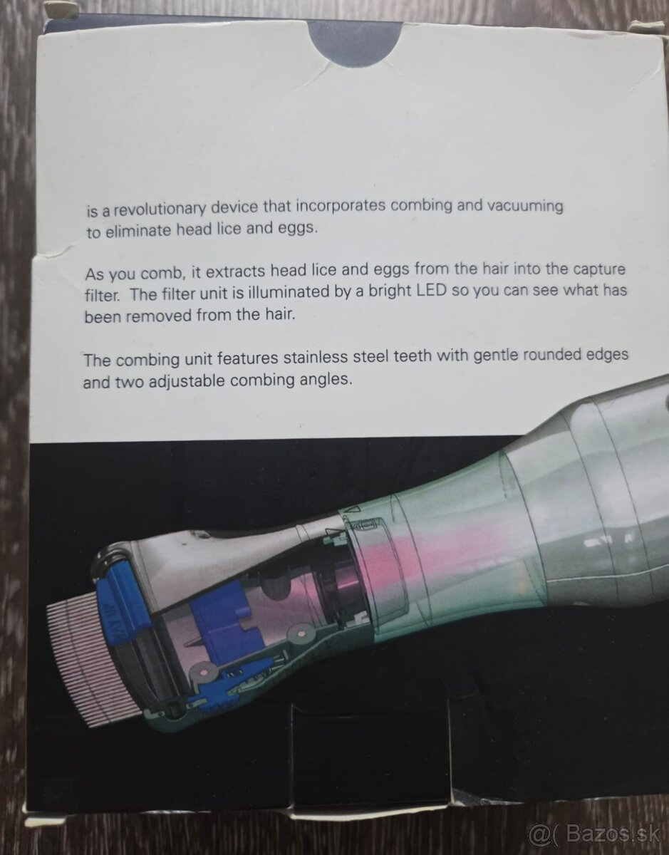 Elektrický hrebeň na vši - 2