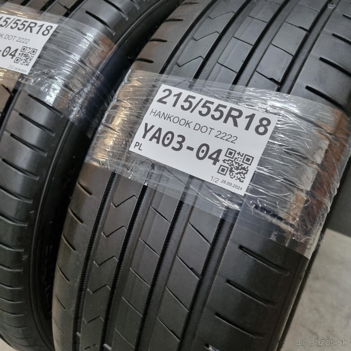 Letné pneumatiky 215/55 R18 HANKOOK - 2