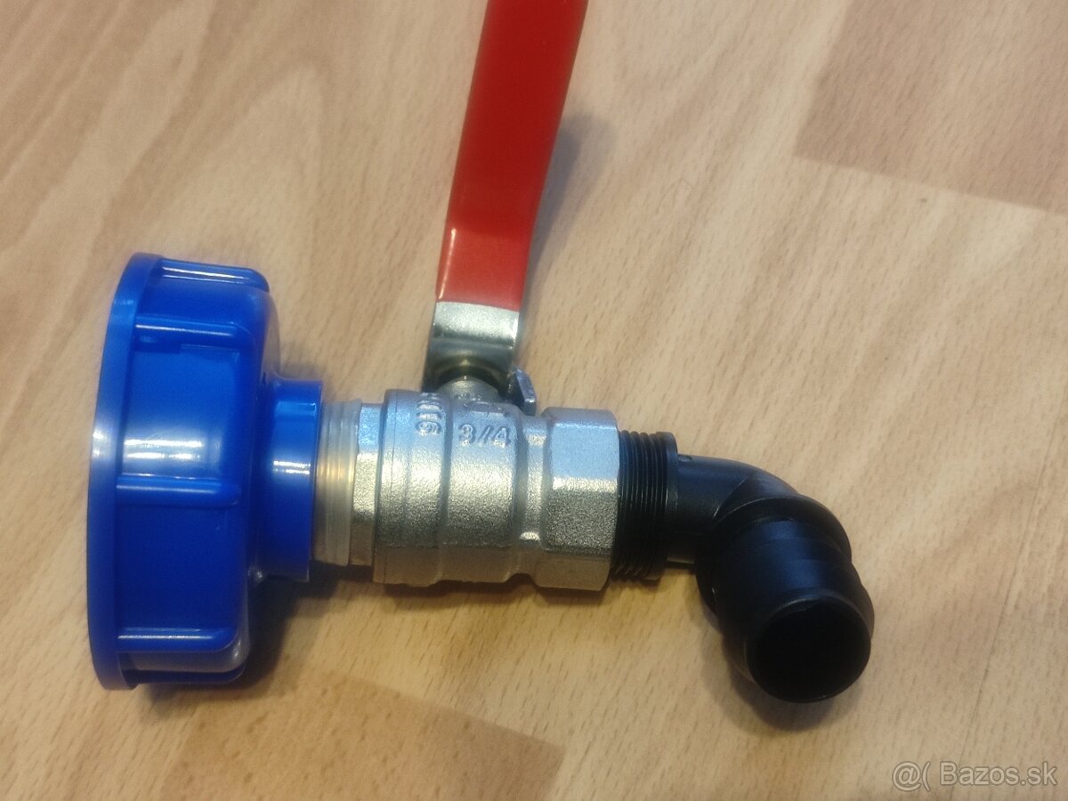 ventil na IBC nádrž 3/4" colový - 2