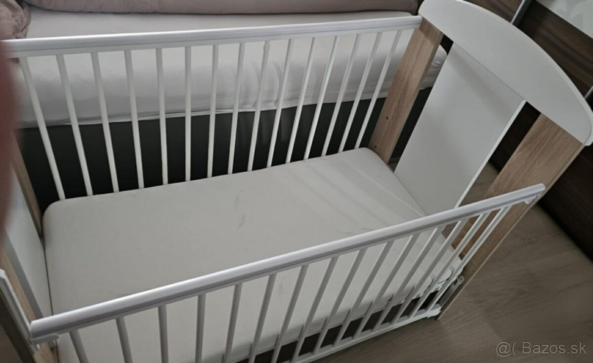Detská postieľka s matracom - 2