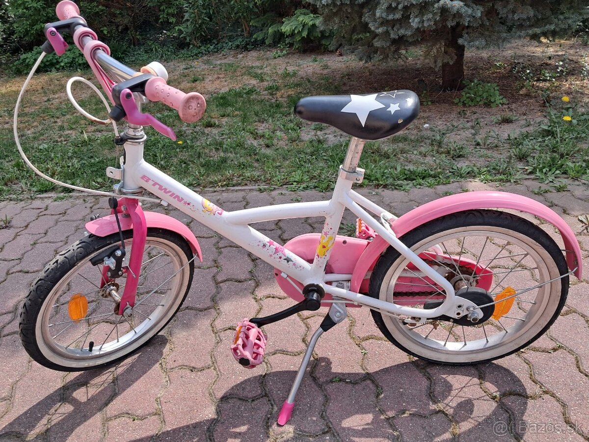 Detský Bicykel dievčenský a chlapčenský 16" - 2