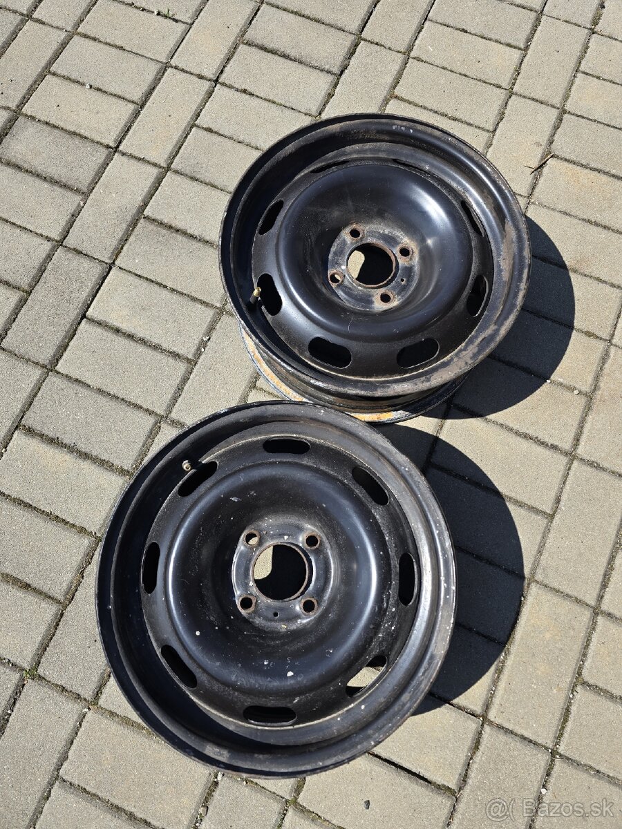 Plechové disky 4x108 r15 - 2