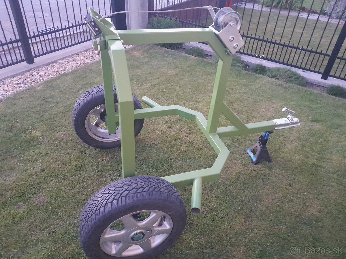 Predám vozik na drevo za atv