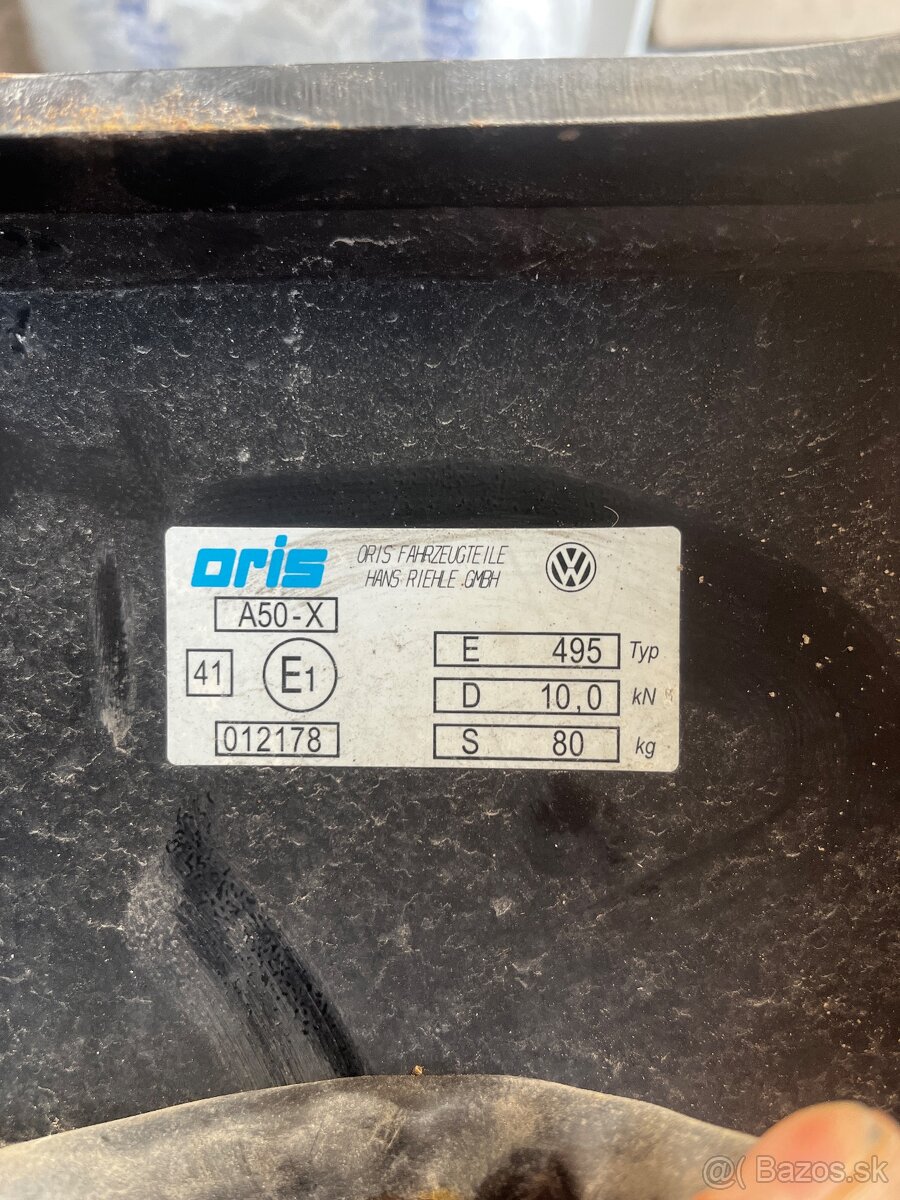 Ťažné zariadenie volkswagen golf 7 sportsvan - 2