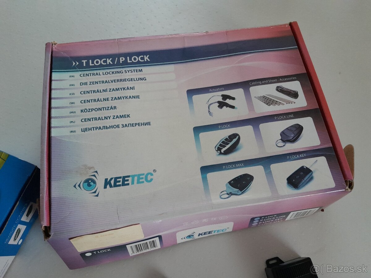 KEETEC centrálne zamykanie s diaľkovým ovládaním - 2