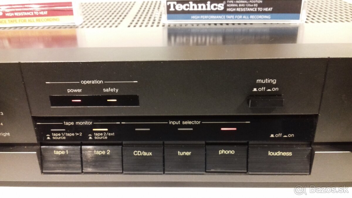 ClassA = 360W zosilnovac TECHNICS SU-700, vyroba Japan, AZ02 - 2